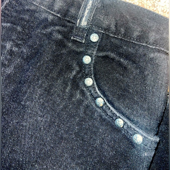 Vintage 90s Rockies Women (L , 9/10) High Waisted Bare Back Jean Star Studded - Picture 1 of 4